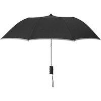 MidOcean Men's Neon Folding Umbrella in Black