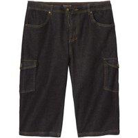 Atlas for Men Men's Denim Cropped Jeans in Black | Size: Large