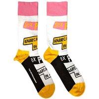 Sex Pistols Men's Anarchy In The UK Ankle Socks | Size: 4-7