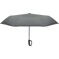 MidOcean Men's UMKRAB Windproof Folding Umbrella in Grey