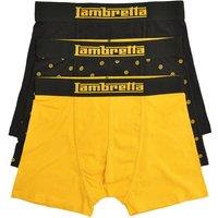 Lambretta Men's Target Boxer Shorts (Pack of 3) | Size: XL
