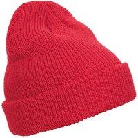 Flexfit Men's Knitted Long Beanie in Red