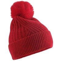 Beechfield Men's Snow Luxe Beanie in Red