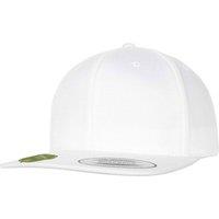 Flexfit Men's Cotton Snapback Cap in White