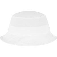 Flexfit Men's Cotton Twill Bucket Hat in White
