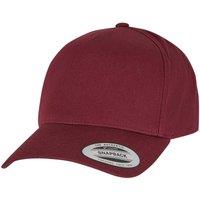 Flexfit Men's Classic 5 Panel Baseball Cap in Maroon