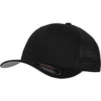 Flexfit Men's Mesh Trucker Cap in Black | Size: S/M
