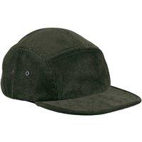 Beechfield Men's EarthAware Cord Camper Cap in Dark Green