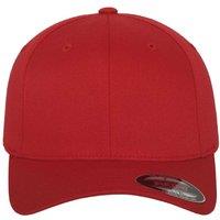 Flexfit Men's Wooly Combed Baseball Cap in Red | Size: Large/XL