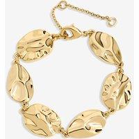 Mood Women's Gold Polished Molten Bracelet