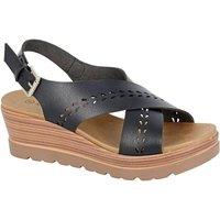 Cipriata Women's Gavina Sandals in Black | Size: 5