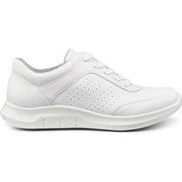 Hotter Women's Wide Fit 'Orion' Trainers in White | Size: 7.5