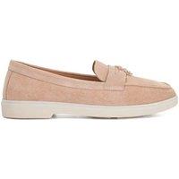 Dune London Women's 'Grinning' Suede Loafers in Light Pink | Size: 4