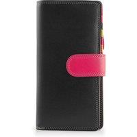 PRIMEHIDE Women's Soft Leather Bifold Purse - RFID Secure in Black