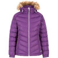 Trespass Women's Nadina Waterproof Padded Jacket in Purple | Size: XS