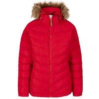 Trespass Women's Nadina Waterproof Padded Jacket in Red | Size: XL