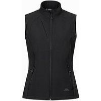 Trespass Women's Mahall Softshell Gilet in Black | Size: Small