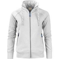 Printer Women's Jog Sweat Jacket in White | Size: XS