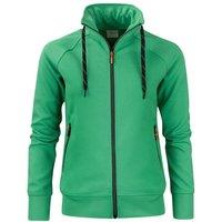 Printer Women's Jog Sweat Jacket in Green | Size: Large