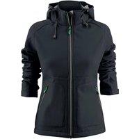 Printer Women's Karting Soft Shell Jacket in Black | Size: XL