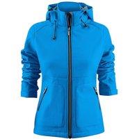 Printer Women's Karting Soft Shell Jacket in Blue | Size: Large