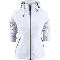 Printer Women's Karting Soft Shell Jacket in White | Size: Large