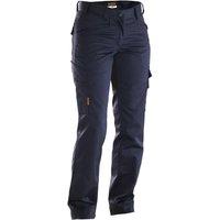 Jobman Women's Service Stretch Trousers in Black | Size: 40R