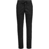 James Harvest Women's Freehold Regular Chinos in Black | Size: 34R