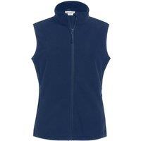Brook Taverner Women's Savannah Fleece Gilet in Navy | Size: Medium