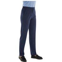 Brook Taverner Women's Eleanor Trousers in Dark Blue | Size: 14R