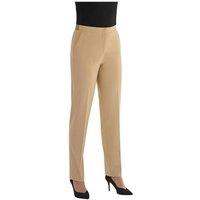 Brook Taverner Women's Eleanor Trousers in Light Sand | Size: 12R
