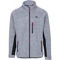 Trespass Men's Jynx Full Zip Fleece Jacket in Light Grey | Size: XS