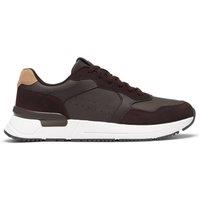 Clarks Men's Brayford Run Brown Trainers | Size: 7-Standard Fit