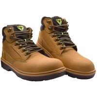 Scan Men's Desert Viper S3 Safety Boots in Light Brown | Size: 10