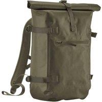 Quadra Men's Roll Top Waterproof Backpack in Olive