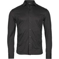TEE JAYS Men's Stretch Active Shirt in Black | Size: Large