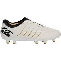 Canterbury Men's Phoenix 2.0 Team Firm Ground Rugby Boots in White | Size: 10