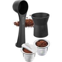 Gefu CONSCIO Stainless Steel Refillable Coffee Capsules Set 8 PCS