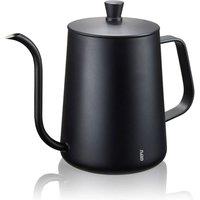 Gefu CINERO Compact Stove Kettle with Long Spout 500 ml in Black