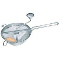 Gefu FLEISSIGES LIESCHEN Multi-Function Strainer & Press in Silver