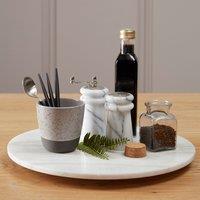Orsina Gunmetal Black Hanging Rail, Wall Mounted Kitchen Rail For Utensils Or Towels, Durable Metal in White