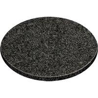 Orsina Black Speckled Granite Round Chopping & Serving Board, Durable Granite Cutting Board