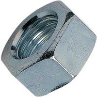 Forgefix Hexagon Nut Zp M8 Bag 100 in Silver
