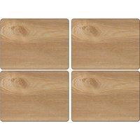 Creative Tops Oak Veneer Pack Of 4 Placemats in Brown