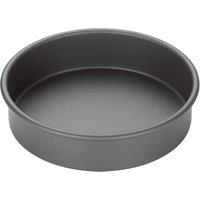 Stellar Hard Anodised, 8"/20cm Round Sandwich Tin in Metallic Silver