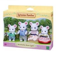 Sylvanian Families Marshmallow Mouse Family