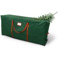 Keplin Christmas Tree Storage Bag - Foldable, Heavy Duty, 600D (7ft Tree Bag) in Green | Size: Large