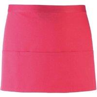Premier Colours 3 Pocket Apron Workwear Pack of 2 in Pink