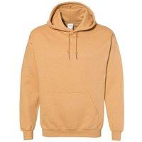 Gildan Heavy Blend Adult Hooded Sweatshirt Hoodie in Gold | Size: Large