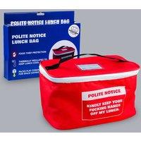 Diabolical Gifts Polite Notice Lunch Bag